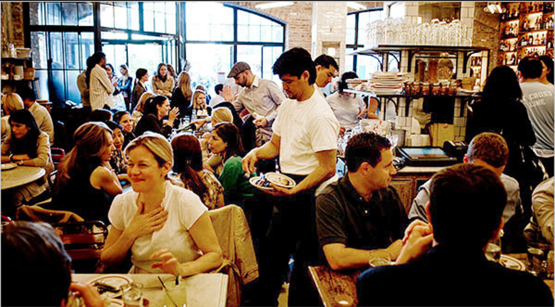 Crowded Restaurant