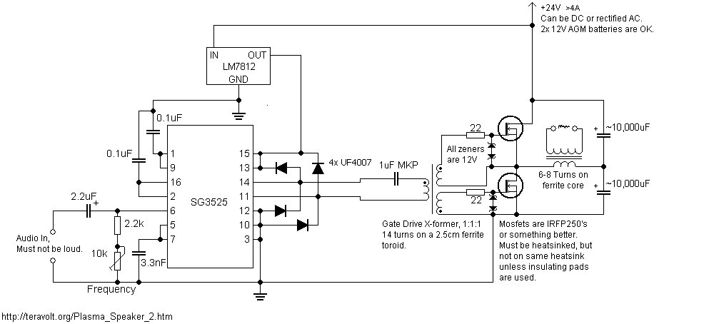 Diy plasma hot sale tweeter